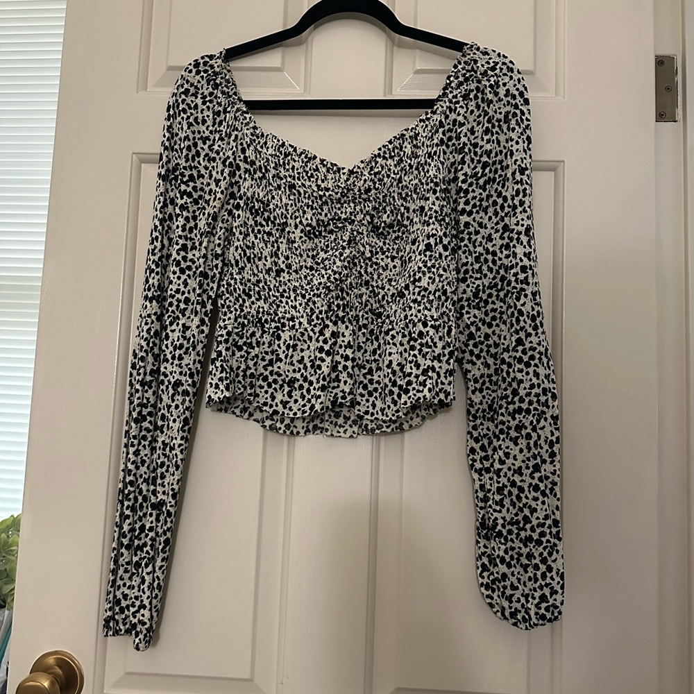 Urban Outfitters Long Sleeve Blouse